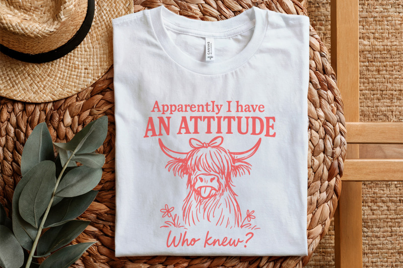 apparently-i-have-an-attitude-who-knew-funny-highland-cow-png-sassy