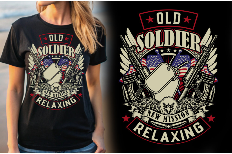 retired-veteran-t-shirt-design