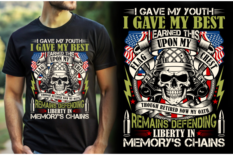 retired-veteran-t-shirt-design