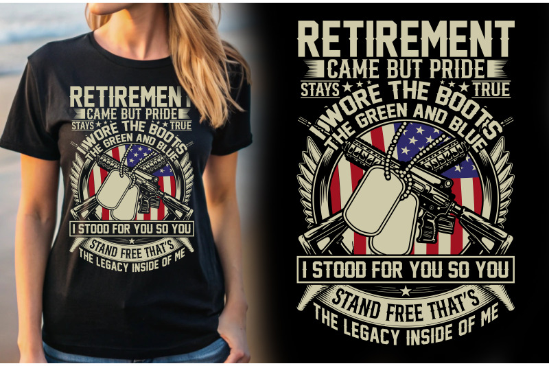 retired-veteran-t-shirt-design