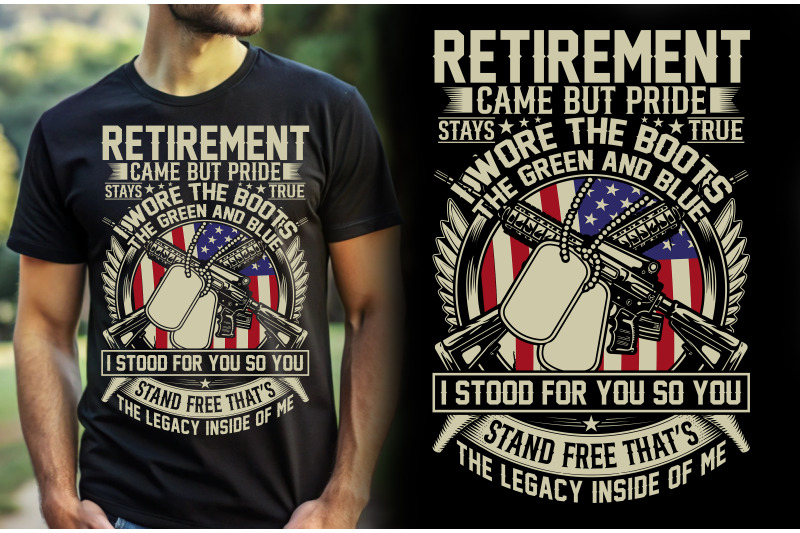 retired-veteran-t-shirt-design