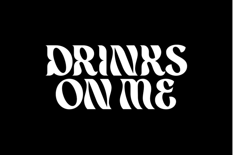 drinks-on-me-funky-display-font