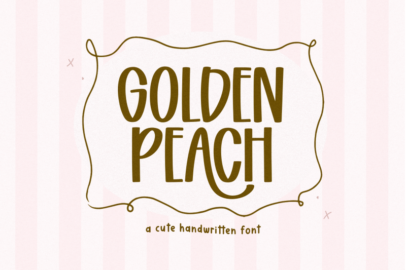 golden-peach-cute-handwritten-font
