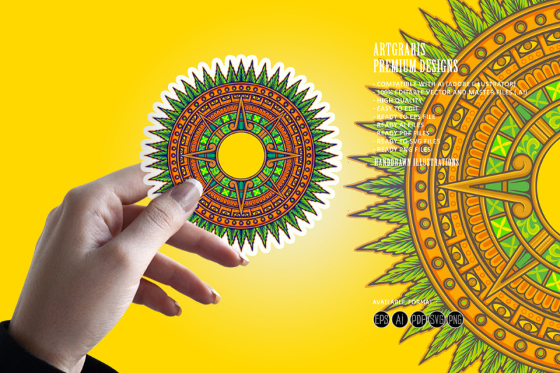 ornamental-sunburst-cannabis-with-detailed-geometric-elements