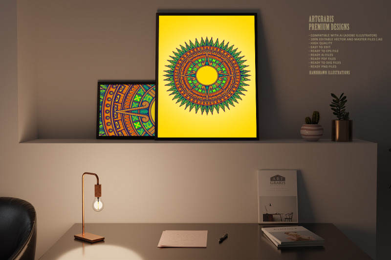 ornamental-sunburst-cannabis-with-detailed-geometric-elements