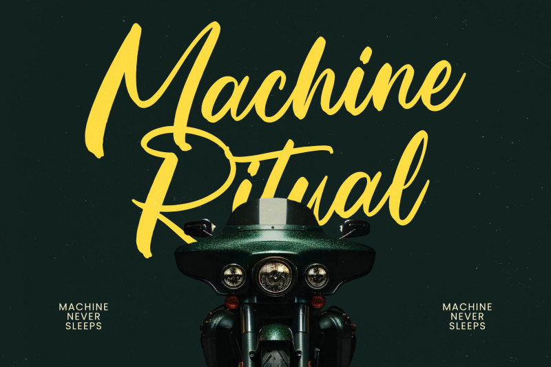matric-bunker-bold-brush-font