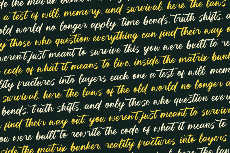 matric-bunker-bold-brush-font