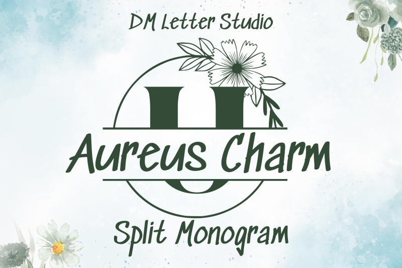 aureus-charm-split-monogram