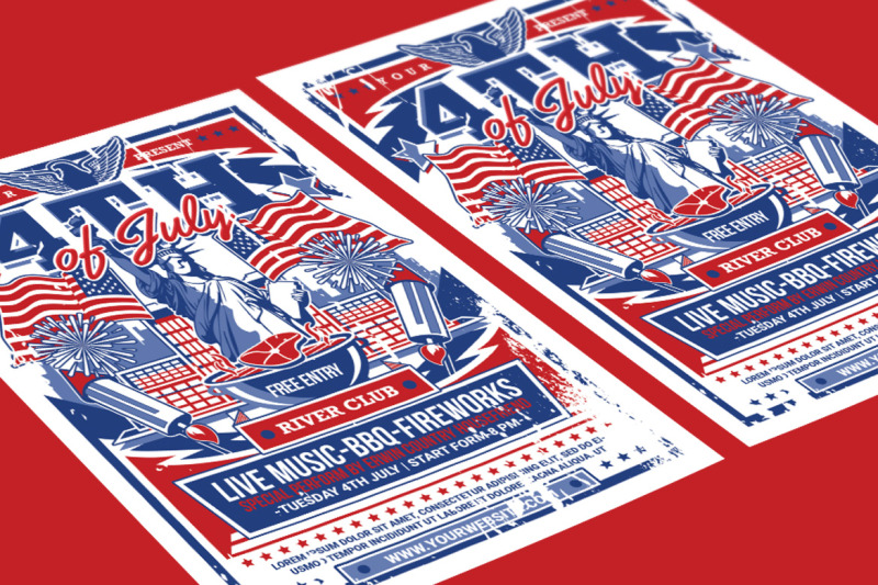 4th-of-july-celebration-flyer