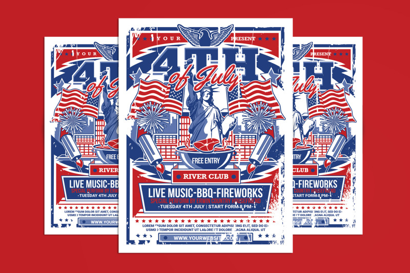 4th-of-july-celebration-flyer