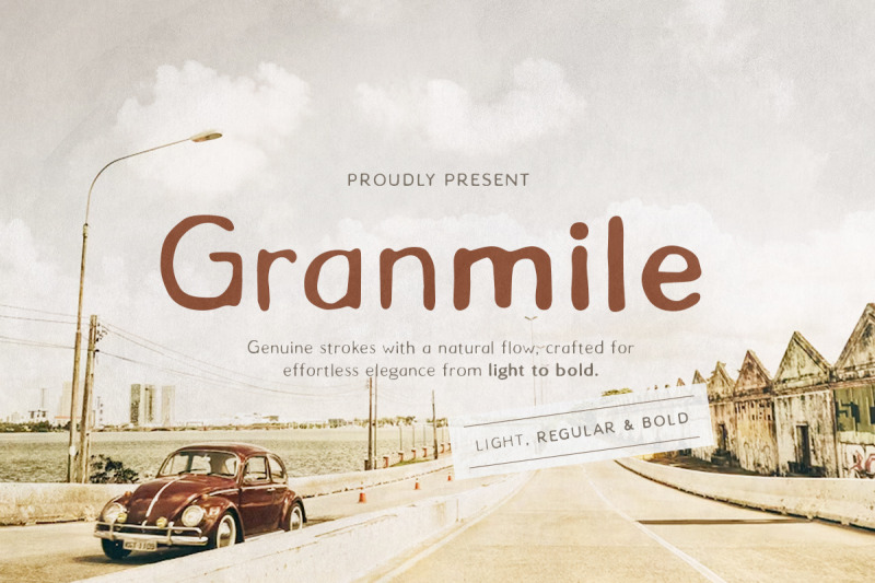 granmile-natural-handwritten-sans