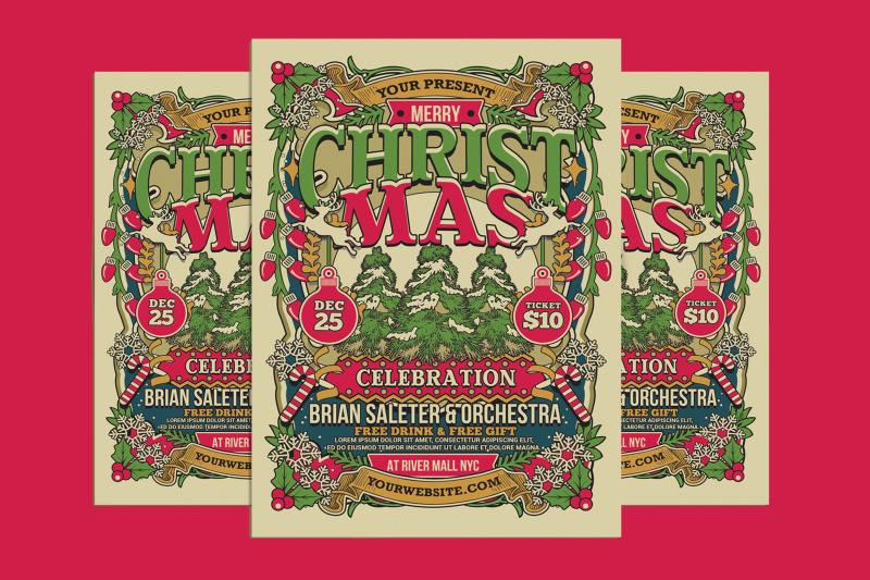 christmas-flyer-templates