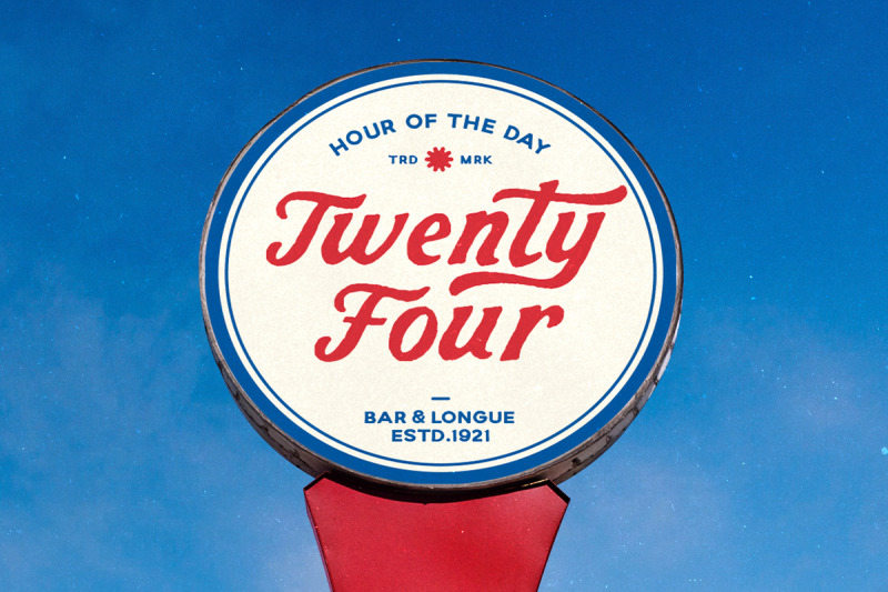american-route-rough-bold-font
