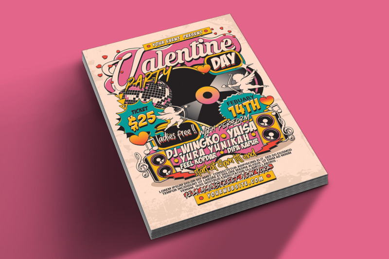 valentines-day-party-flyer