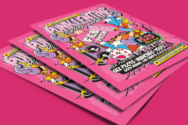valentines-indie-music-concert-flyer