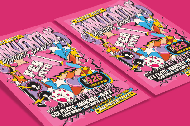 valentines-indie-music-concert-flyer