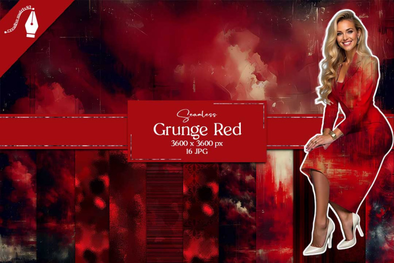 grunge-royal-red-seamless-digital-paper-scarlett-gothic-distressed