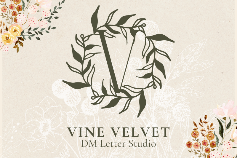 vine-velvet-monogram