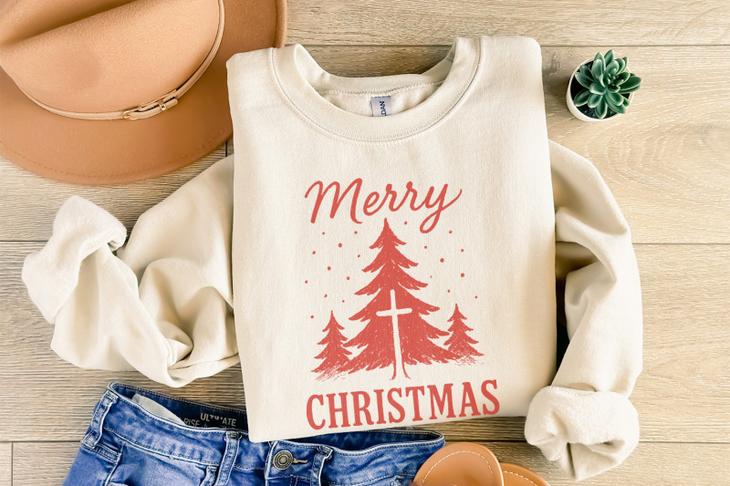 merry-christmas-png-christian-christmas-tree-cross-digital-download