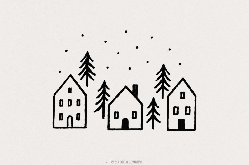 minimalist-winter-house-png-scandinavian-home-art-cozy-cabin-trees-p