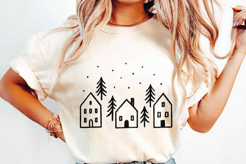 minimalist-winter-house-png-scandinavian-home-art-cozy-cabin-trees-p