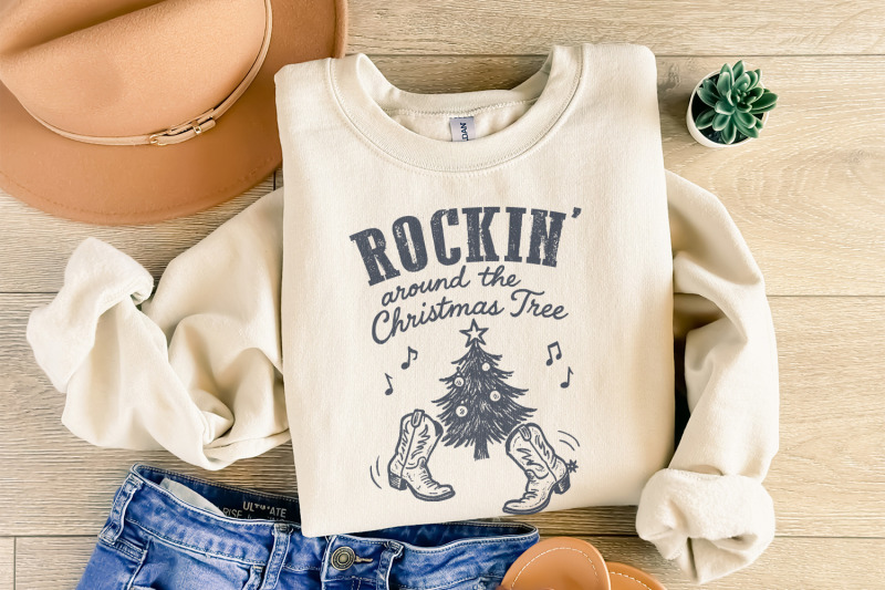 rockin-around-the-christmas-tree-png-retro-christmas-western-holiday