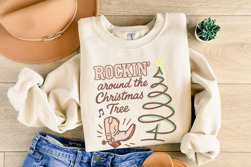rockin-around-the-christmas-tree-png-western-christmas-tree-png-cowb