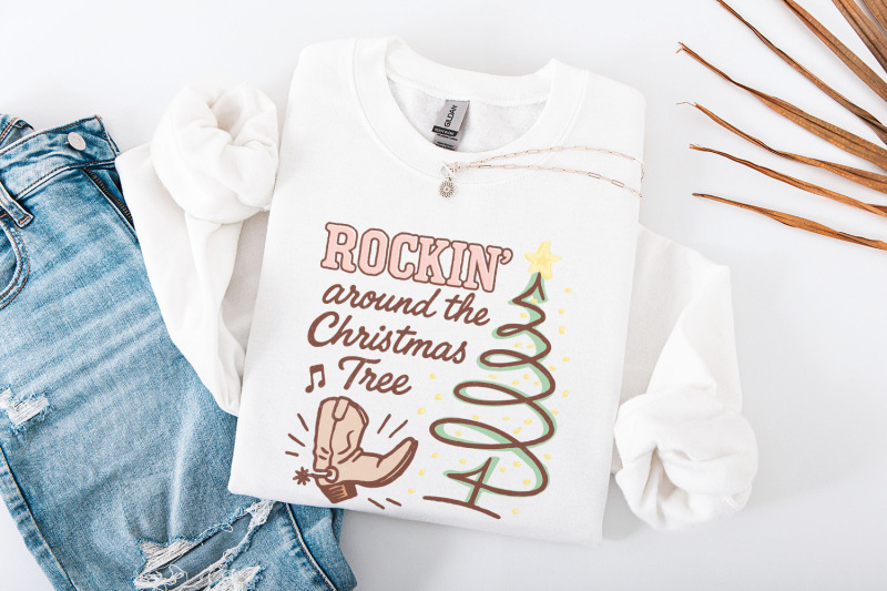 rockin-around-the-christmas-tree-png-western-christmas-tree-png-cowb