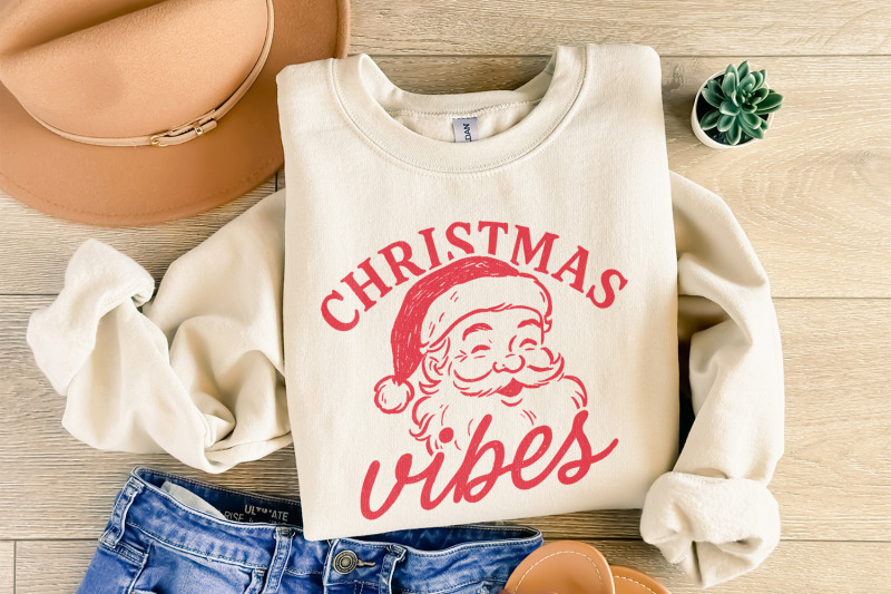 christmas-vibes-png-retro-santa-claus-vintage-christmas-png-holiday