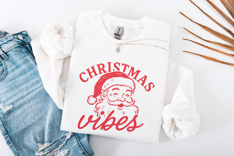 christmas-vibes-png-retro-santa-claus-vintage-christmas-png-holiday