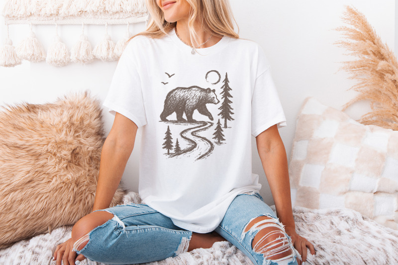 bear-in-forest-path-png-wilderness-animal-png-download-rustic-nature