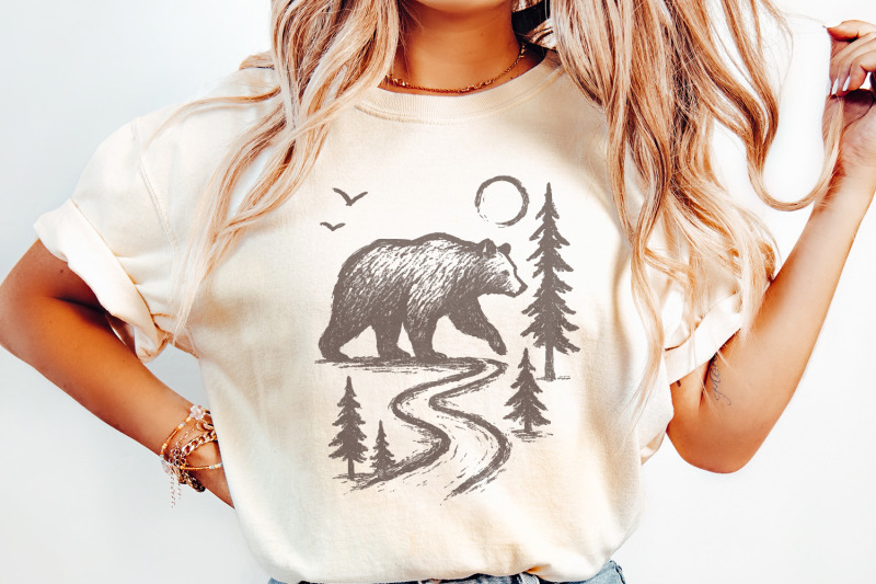 bear-in-forest-path-png-wilderness-animal-png-download-rustic-nature