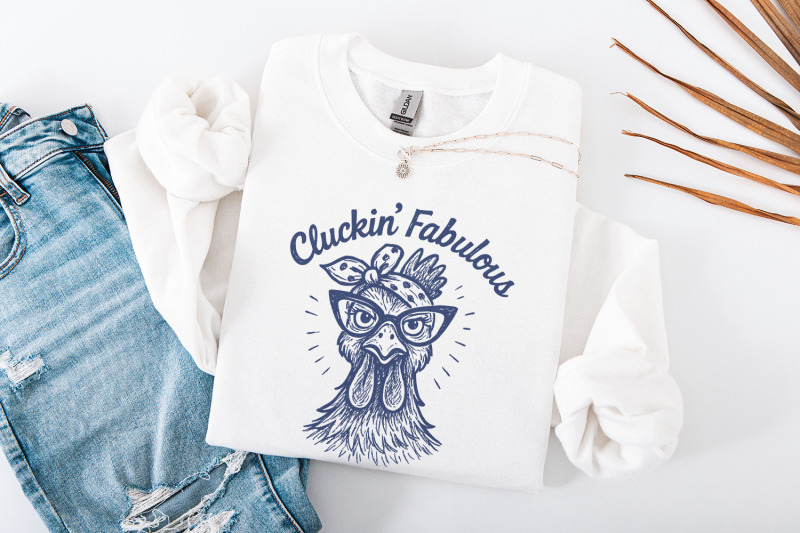 cluckin-039-fabulous-chicken-png-funny-chicken-shirt-retro-hen-art-for