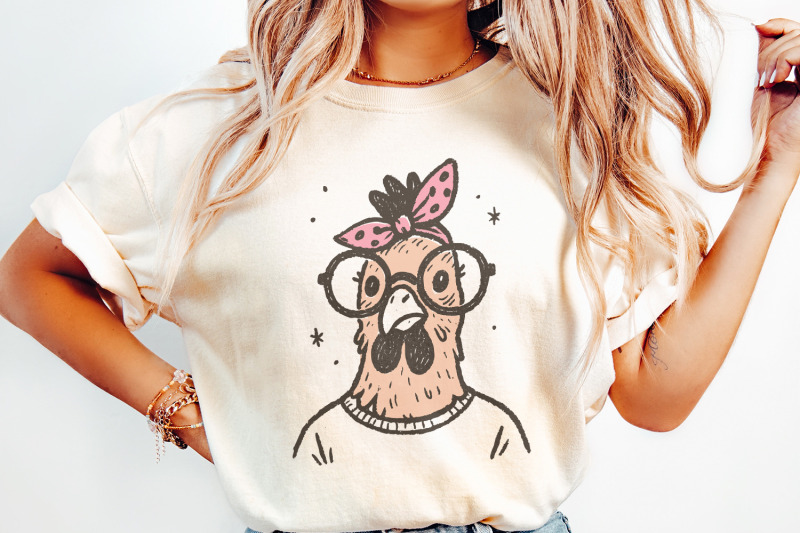 funny-chicken-glasses-png-quirky-chicken-png-digital-download-farm-a