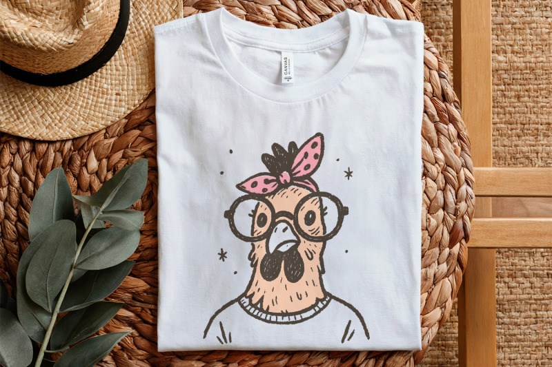 funny-chicken-glasses-png-quirky-chicken-png-digital-download-farm-a