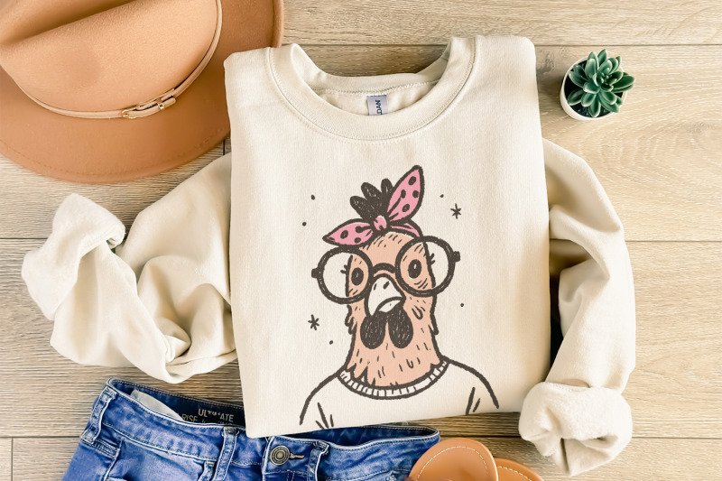 funny-chicken-glasses-png-quirky-chicken-png-digital-download-farm-a