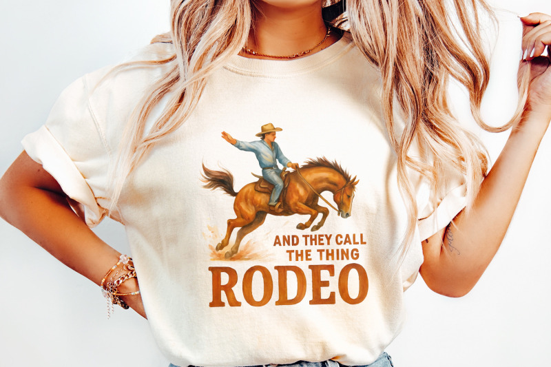 and-they-call-the-thing-rodeo-png-western-rodeo-art-cowboy-horse-rid
