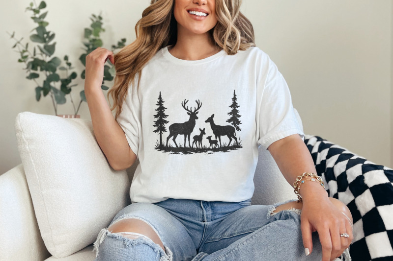 deer-family-png-woodland-forest-nature-png-vintage-wildlife-design-f