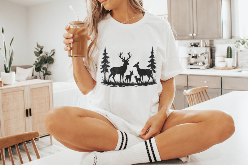deer-family-png-woodland-forest-nature-png-vintage-wildlife-design-f