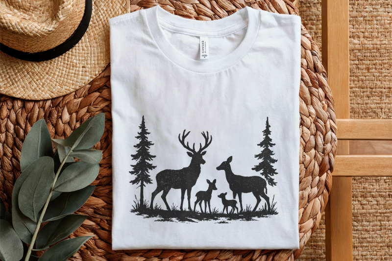 deer-family-png-woodland-forest-nature-png-vintage-wildlife-design-f