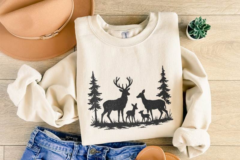 deer-family-png-woodland-forest-nature-png-vintage-wildlife-design-f