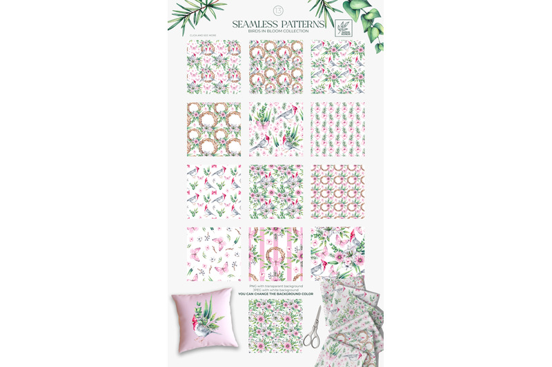 birds-in-bloom-watercolor-floral-set