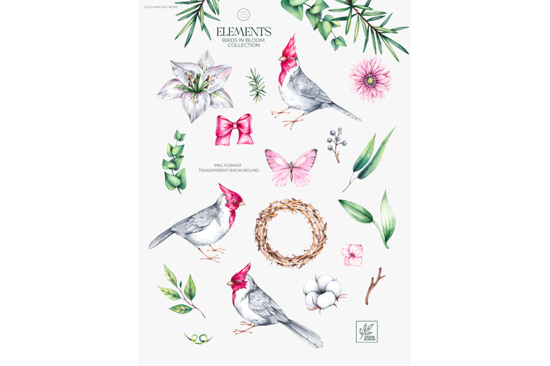birds-in-bloom-watercolor-floral-set