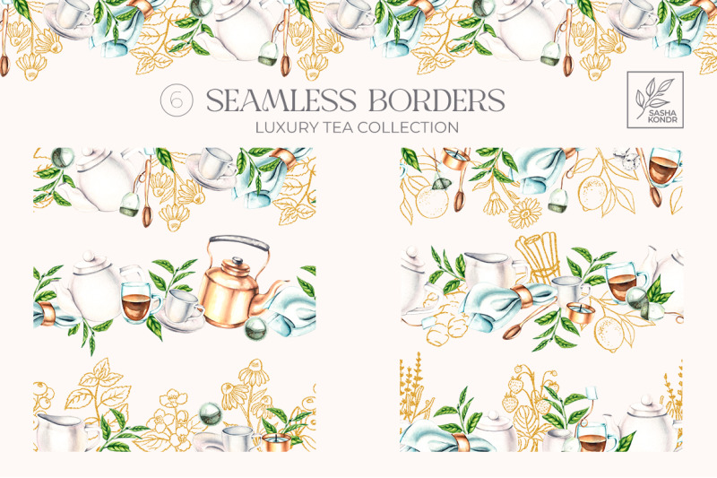luxury-tea-watercolor-collection