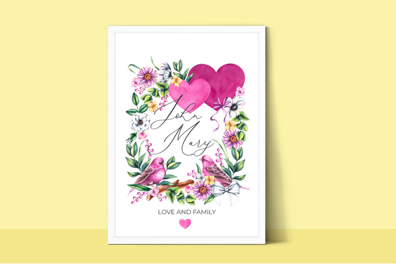 bird-valentine-watercolor-collection