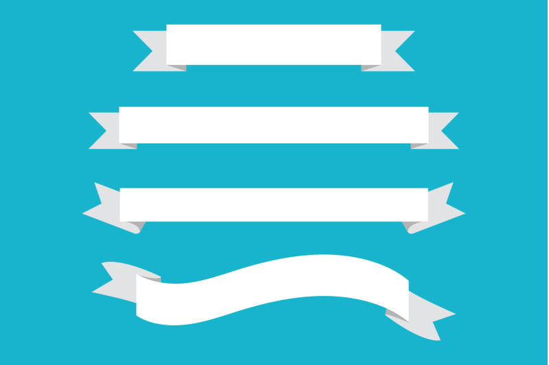 white-badge-amp-banner-full-clip-art-set