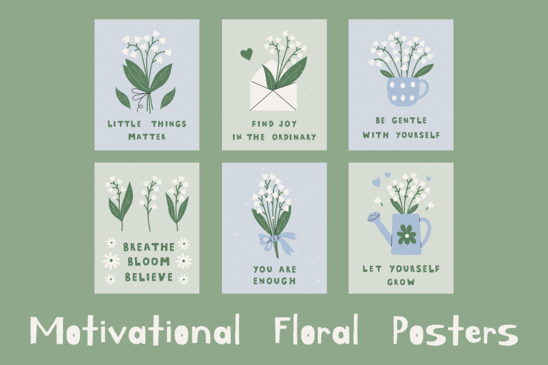 motivational-floral-posters