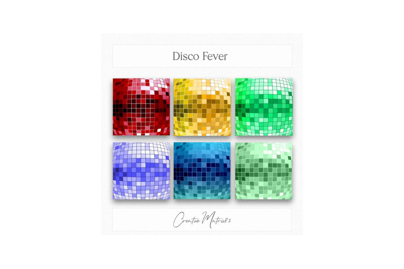 disco-fever-digital-paper-pack-shiny-bold-amp-retro-inspired