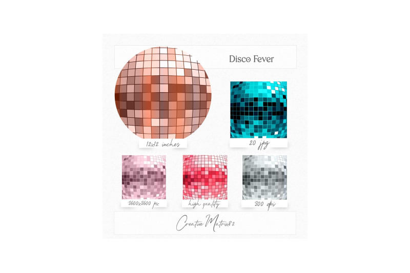 disco-fever-digital-paper-pack-shiny-bold-amp-retro-inspired