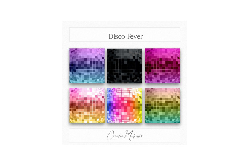 disco-fever-digital-paper-pack-shiny-bold-amp-retro-inspired